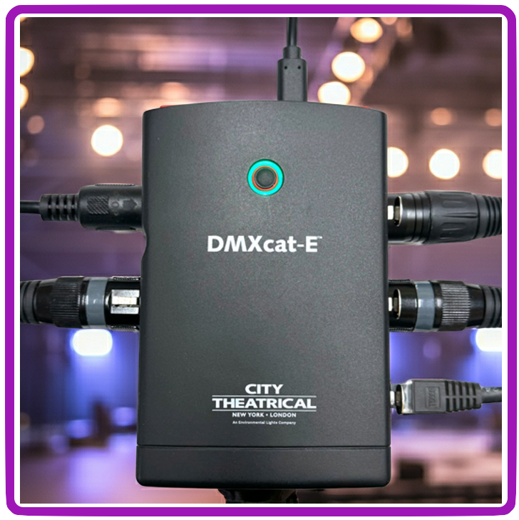 City Theatrical - DMXcat-E™ Multi Function Test Tool with Belt Pouch
