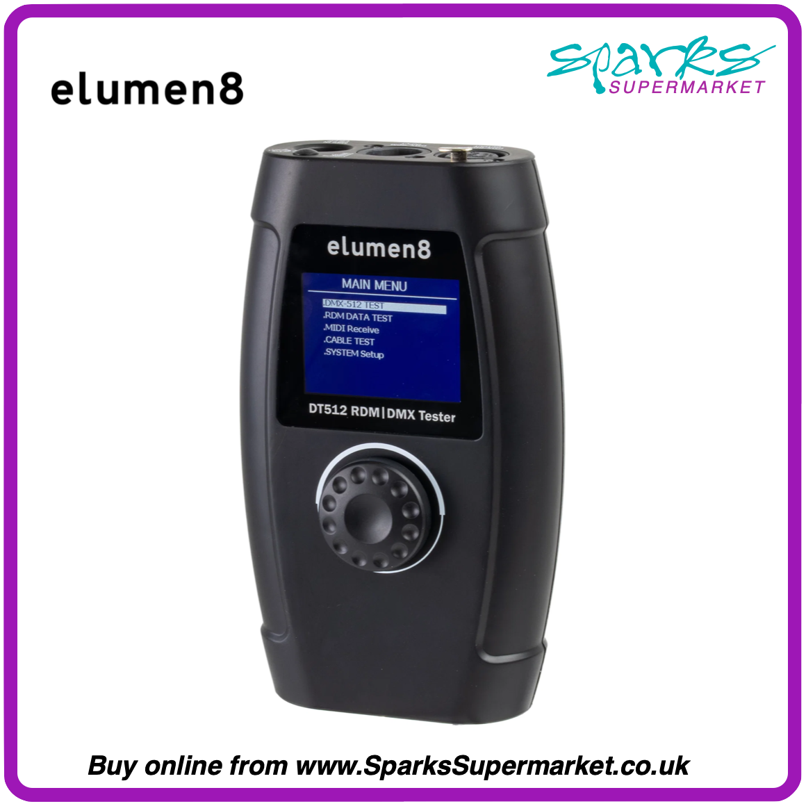 DT512 RDM DMX Tester