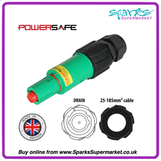 Powersafe 500A Line Drain Female 120mm²