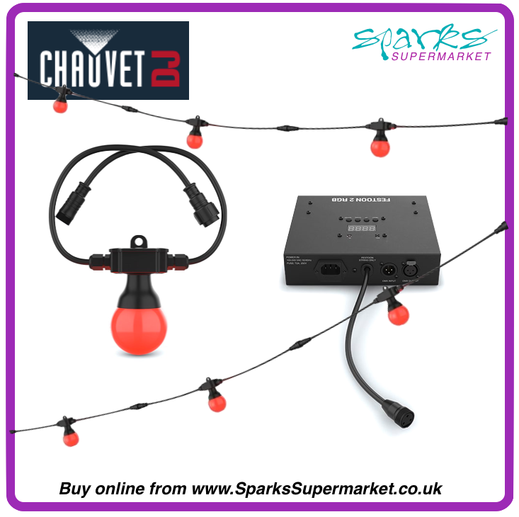 Chauvet Festoon 2 RGB - Controller and starter 20 lamp string