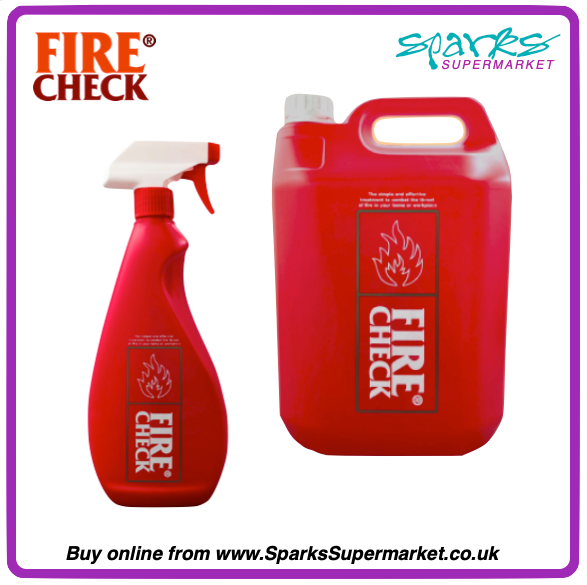 Firecheck™ Flame Retardant for Fabrics and Paper – Sparks Theatrical ...