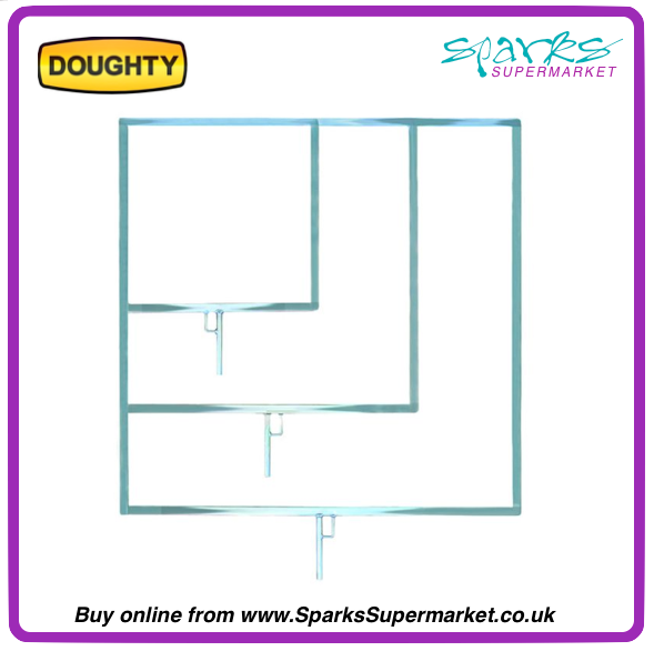 FLAT ALUMINIUM FLAG FRAME