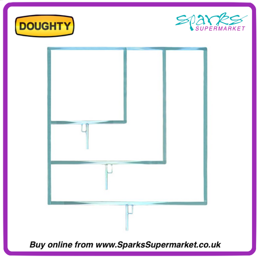 FLAT ALUMINIUM FLAG FRAME