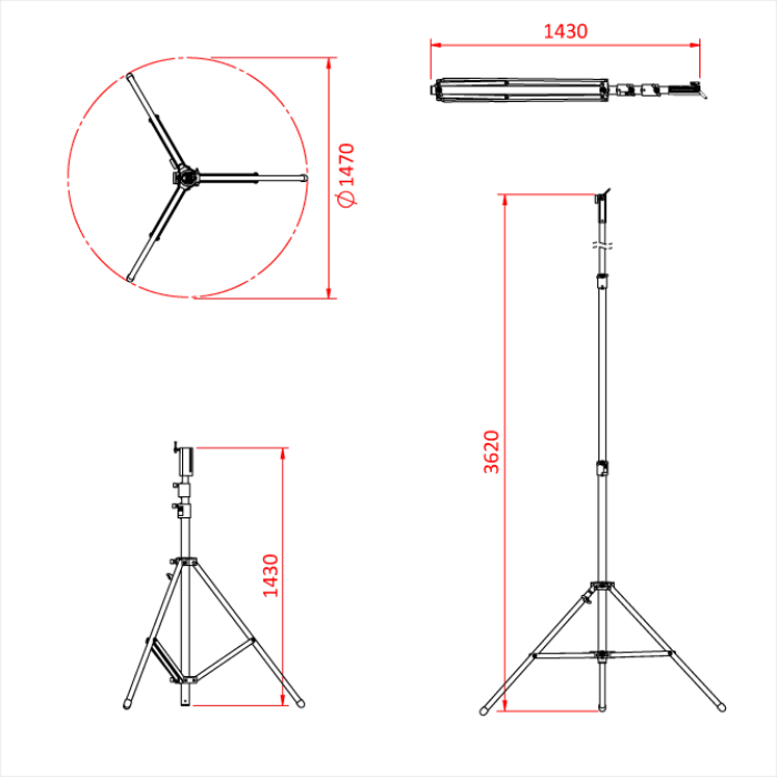 Combo Shadow Stand - G204501