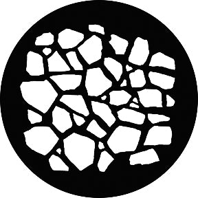 Rosco Gam Gobo G702 Flagstone Large