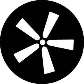 Rosco Gam Gobo G835 Ceiling Fan