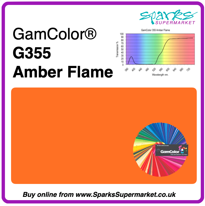 GamColor 355 AMBER FLAME (50 x 60 cm)
