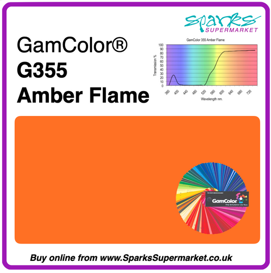 GamColor 355 AMBER FLAME (50 x 60 cm)