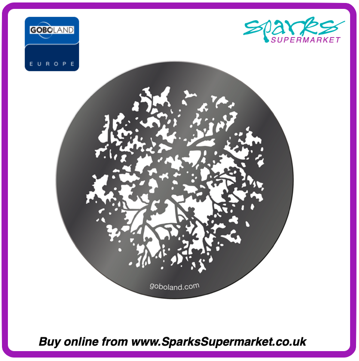 GOBOLAND  2 260 015 TREE BLOSSOMS - A SIZE - USED - (Gobo sale)