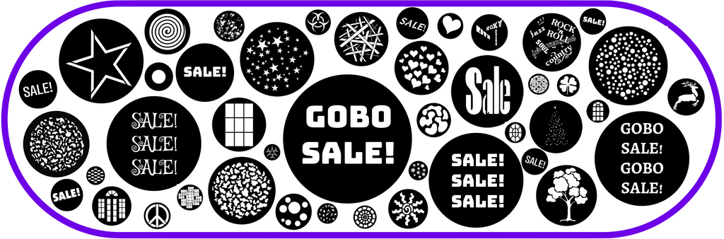 GOBO SALE - DISCOUNTED GOBOS