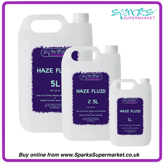 UNIQUE HAZE FLUID 5L, 2.5L, 1L