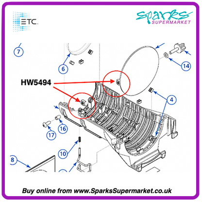 HW5494 Nut 1/4-20 7/16 7/32T Square
