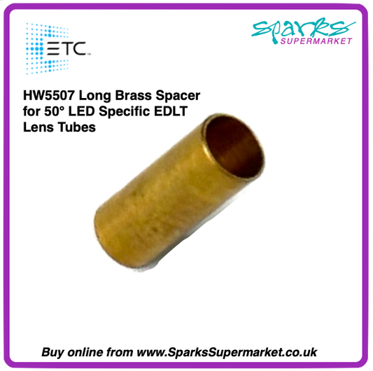 HW5507	Brass Spacer for 50° LED Specific EDLT Lens Tubes