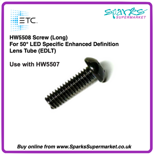 HW5508 Screw (Long) For 50° LED Specific Enhanced Definition Lens Tube (EDLT)