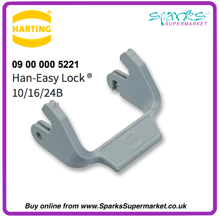 String Locking Lever Harting locking levers 09 00 000 5221 for heavy duty connectors ...