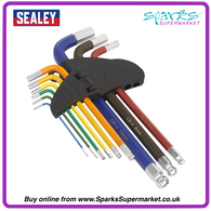 AK7190 Hex Key Set 9pc