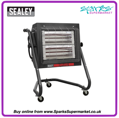 Infrared Halogen Heater 1.4/2.8kW - Space Heater