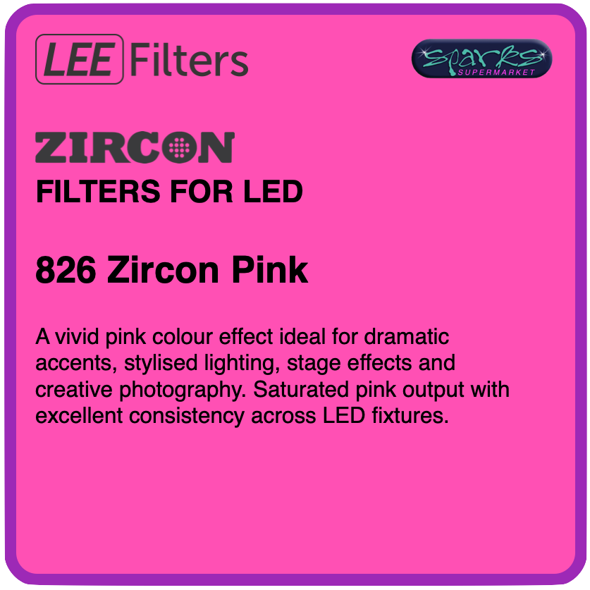 LEE 826 ZIRCON PINK