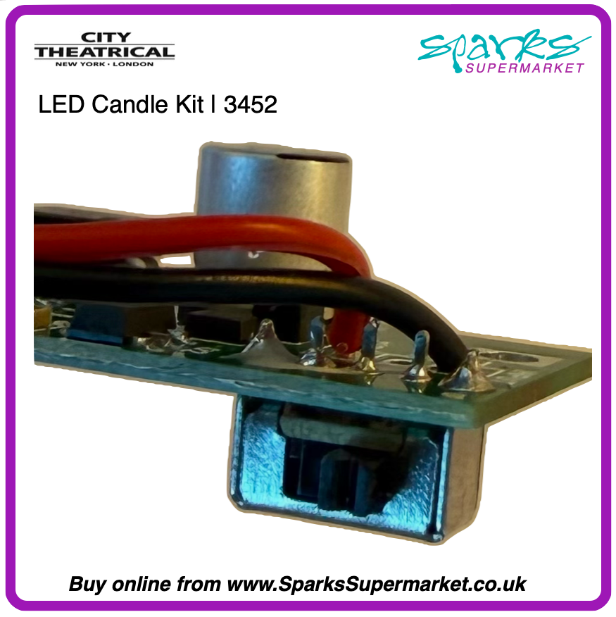 City Theatrical Candle Lite™ Unlimited Flicker Candle