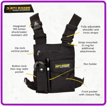 Dirty Rigger LED Chest Rig