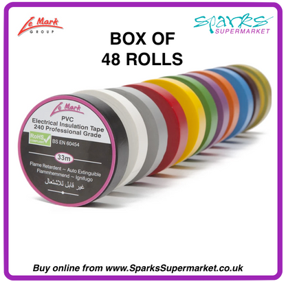 LX Tape 19mm x 33m - Box of 48 Rolls