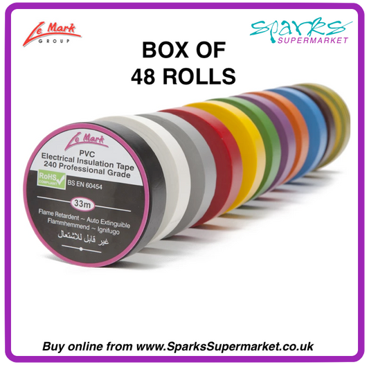 LX Tape 19mm x 33m - Box of 48 Rolls