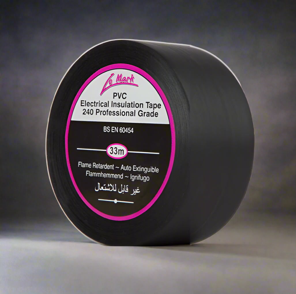 LX Tape Black 38mm x 33m