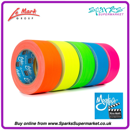 Fluorescent Gaffa Tape 50mm X 25m - Magtape Xtra
