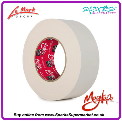 Magtape MATT 500 White Pro Gaffa Tape 50mm X 50m