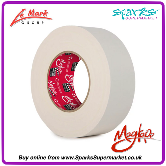 Magtape MATT 500 White Pro Gaffa Tape 50mm X 50m