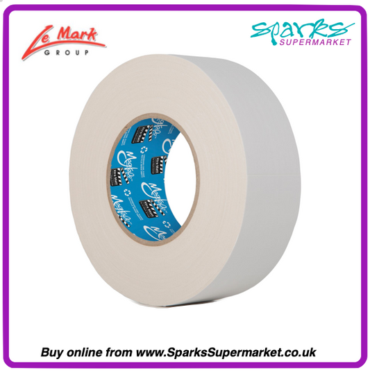 Magtape Xtra - White Matt Gaffa Tape 50m X 50mm