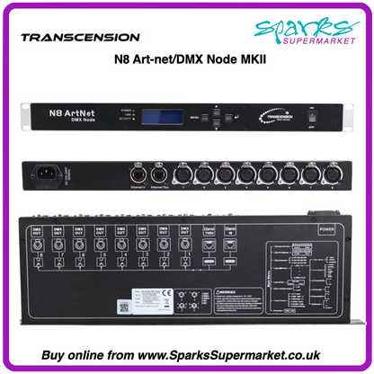 N8 Art-net/DMX Node MKII