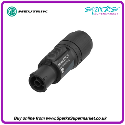 PowerCON True1 Socket, 10mm to 16mm, 250V AC, 16A - NAC3F-TRUE1-L