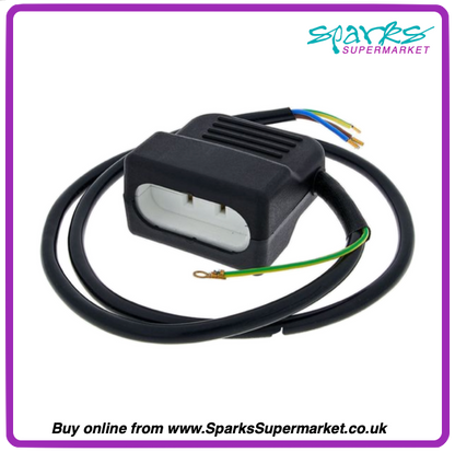 Parsafe lamp holder and cable assembly for par 64 / 56