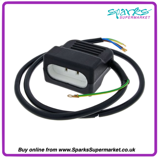 Parsafe lamp holder and cable assembly for par 64 / 56