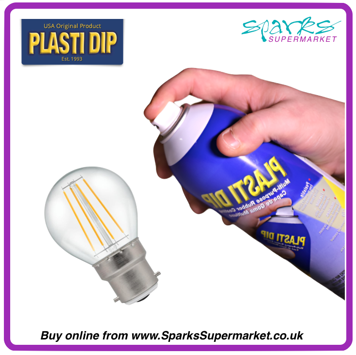 PLASTI DIP AEROSOL LIGHT BULB SPRAY