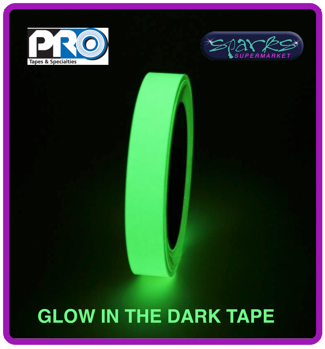 GLOW IN THE DARK TAPE PRO