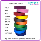 COLOUR PACK ELECTRICAL INSULATION TAPE