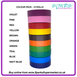 COLOUR PACK ELECTRICAL INSULATION TAPE