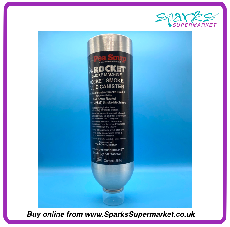 Rocket Smoke Fluid Aerosol Canisters – Sparks Theatrical Lighting ...