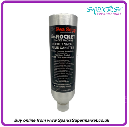 Rocket Smoke Fluid Aerosol Canisters