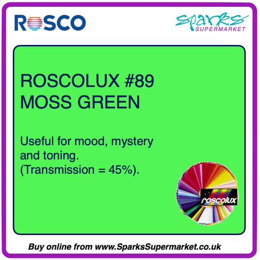 Roscolux #89 Moss Green