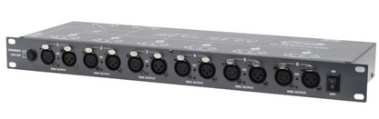 6 WAY DMX SPLITTER RS6 RACKMOUNT