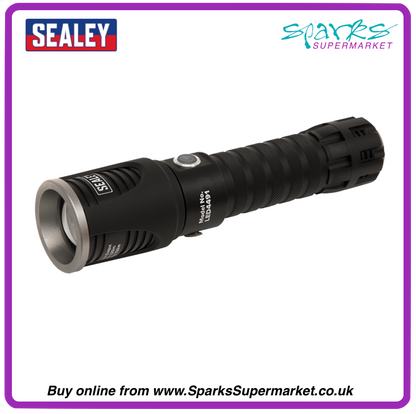 Rechargeable Aluminium Torch with Adjustable Focus 5W SMD LED