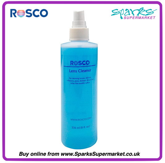 Rosco - Lens Cleaner 236ml Spray Bottle