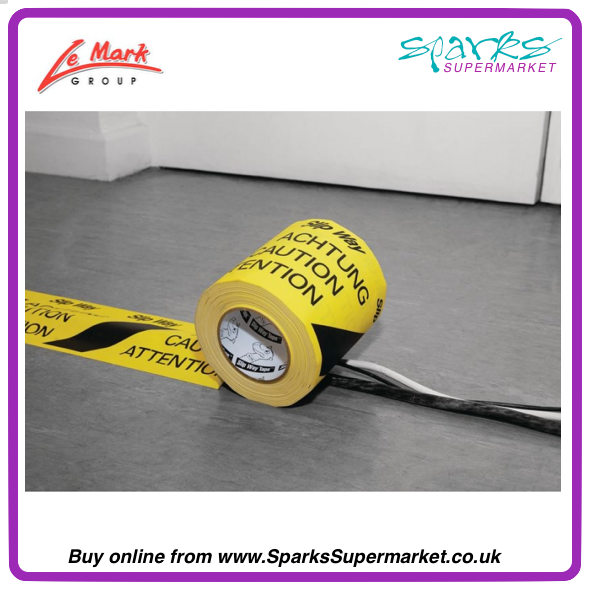 Slipway cable cover safety tape matting