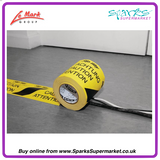 Slipway cable cover safety tape matting
