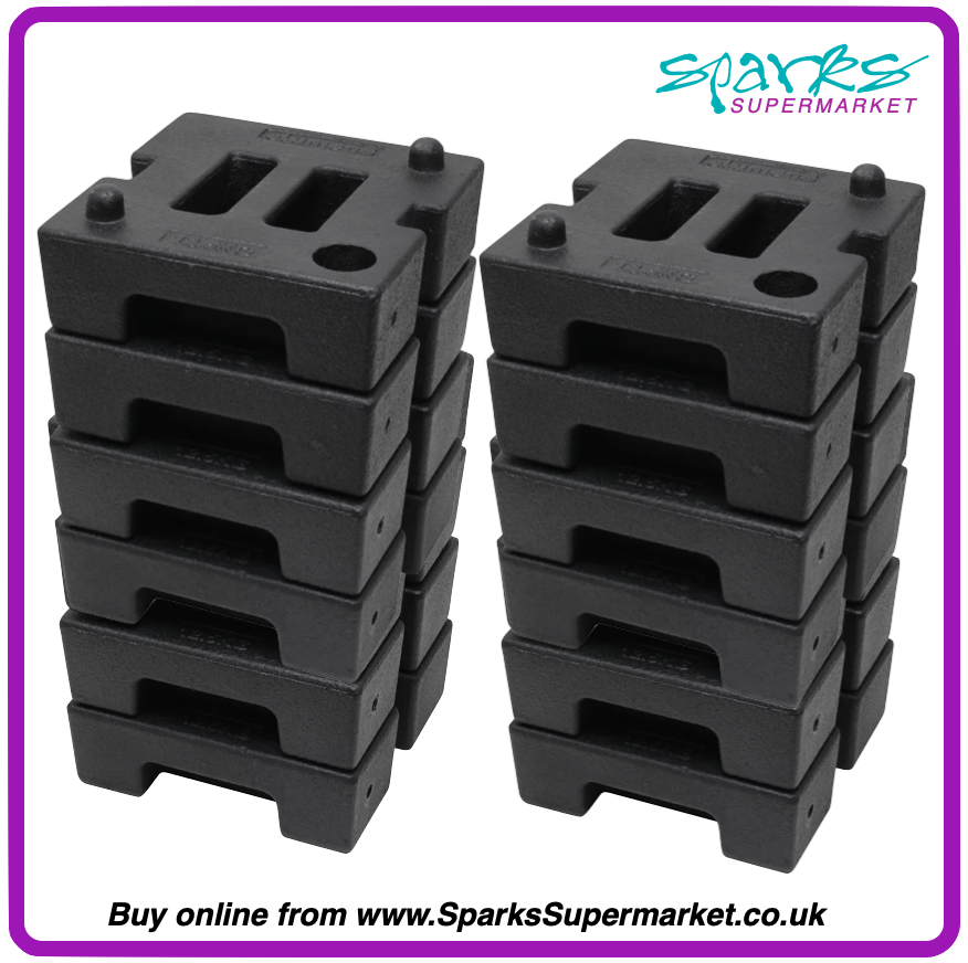12.5kg Stage Weight Bundle - 12 x Stage weights