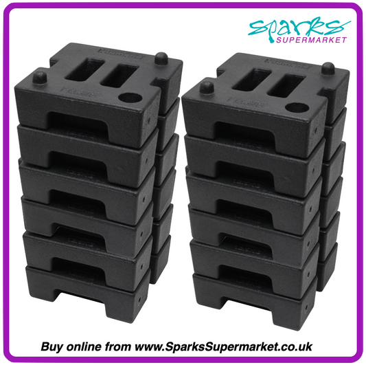 12.5kg Stage Weight Bundle - 12 x Stage weights