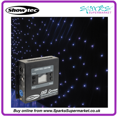 Star Dream LED Curtain 6m x 4m - 128 RGB LEDs - incl. Controller